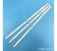 3PCS 1TV Pour Hisense LED32HD32 LED32HD310 LED32HD320 LED32HD560A 32LEE30T2 LCD TV rétro-éclairage bande RH43-D3202X-06A-JF JL.D32061235-017IS-F ""Nipseyteko