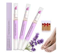 3Pcs 2-In-1 Cuticle Pusher & Oil Pen,Nail Cuticle Pen Applicator,Portable Nail Care Pen,Instant Cuticle Remover Tools,For Dry Damaged Nails, Hangnails,Moisturize Strengthen Brighten