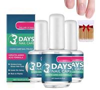 3Pcs 2026 New 3 Days Nail Care Oil With Keratin,Fast Strengthening & Hydrating For Dry, Weak & Fragile Nails.