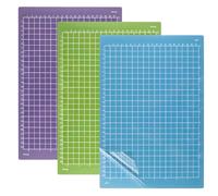 3pcs 21,59x30,48cm Tapis de Découpe pour Cricut Joy Xtra (StandardGrip, LightGrip, StrongGrip), Réutilisable Tapis de Découpe pour l'Artisanat & Film Protecteur Variété pour Cricut Accessoires