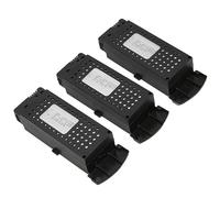 3pcs 3.7V 1800mAh Drone Lipo Batterie de Remplacement Compatible avec SG S6 G6 Q6 RC UAV Drone, RC Quadcopter Drone Batterie au Lithium avec 1 Remorquage 3 Câble de Charge