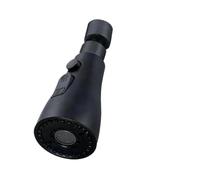 3pcs 3 In 1 Kitchen Faucet Extender Universal 360° Rotate Pull Out Tap Multi-mode Strong Flushing Booster Accessories Pour Cuisine(Black)
