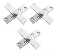 3pcs 360° Rotating Door Hinge Stainless Steel pour pivot 3pcs | Full 360-degree rotation, up-down pour pivot action, smooth , pour ideal for flexible door access