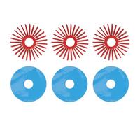 3PCS 3D IMPRIDANCE MOTEUR MOTEUR CHAUFSEUR 36 mm Round Aluminium Taudis Accessoires de remplacement pour 1,0 2,4
