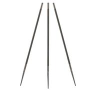 3pcs 5,2 mm 9,6 Pouces Fichier de tronçonneuse, kit de Tailleur de tronçonneuse Ronde Files de Tailleur de la chaîne de scie à affaiblissement