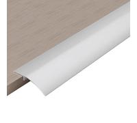 3pcs 90x4.5cm Bande de Transition Aluminium pour Sols Inégaux, Profilé de Transition de Seuil Facile À Installer Pont Hauteur Entre 5-18mm(Argent)