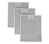 3PCS Aluminum Cooker Hood Filters Metal Mesh Extractor Vent Filter 310x250x9mm Kitchen Sink Accessories Home Improvement
