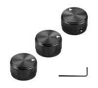 3Pcs Aluminum Guitar Knobs, Guitar Volume and Pitch Control Knobs, for Electric Guitar