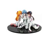 3pcs Anime EVA Ayanami Rei Action Figures NEON GENESIS EVANGELION Asuka Langley Soryu Makinami Figure Ornaments Model Toys Gifts