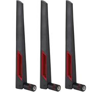 3PCS Antennes WiFi Double Bande, 8dBi Haute Gain de L'Antenne, Connecteur SMA Intérieur, Amplificateur Adaptateur Modem Récepteur de Réseau pour AC68U/AC88U/AC66U