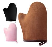 3Pcs Applicateur De Gants De Bronzage, Gants De Bronzage, G-ants Autonomes À Double Face Avec Pouce, Faux G-ants Bronzé, Gantss De Se-lf Lavable Et Réutilisable Pour Femmes Lotions Pour Hommes