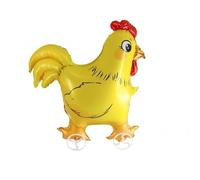 3PCS Auto Debout Grand Dinosaure Animal Ballon-Marche Avec Roues, Capybara Pirthday Décorations Ballon De Marche, Feuille Fun Pet pour Enfants-Jungle Thème Fête Fournitures Décor