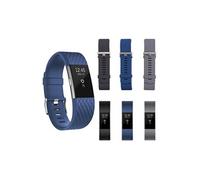 3pcs bande de rechange en silicone bracelets pour fitbit charge 2