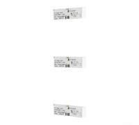 3PCS Bande LED Frigo BSH9001019565 Pour Siemens pour bosch pour Lumière Blanche 54.5x18.5mm