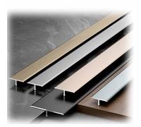 3pcs Barre De Seuil Aluminium 90cm L, Profilé De Transition En T, Bande De Transition Sol Pour Les Seuils De Porte, Carrelage Et Parquet Stratifié(White,2.2cm/0.86in)