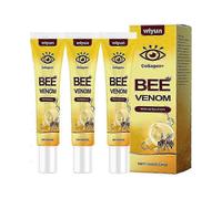 (3pcs)Bee Venom Eye Cream Remove Dark Circles Lightening Anti Eye Bag Puffiness Firming Skin Fade Fine Lines Nourish Lifting Skincare