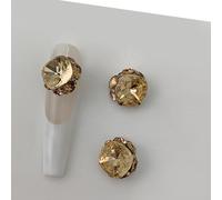 3pcs Belles RHINESTONS CHARMS Nails Nails Art Decoration Manucure Perfection Pour Les Vêtements D'art DÉCorations De Bijoux