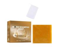 3PCS Biotin Shampoo Soap, Deep Moisturizing and Hydrating, Moisturizing and Smoothing Hair, Make the Hair More Smooth and Rich Gloss, Suitable for All Types of Hair