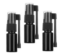 3PCS Black Bouteille À L'épreuve Lumière 10-100 Taille Pratique Utiliser Des Sprays Conteneur Pour Le Distributeur Maquillage Les Soins Peau A Besoin Distributeur Cosmétique