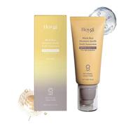 (3PCS)Black Rice Moisture Face Sunscreen Broad Spectrum SPF 50 Protection Non-Greasy Velvet Finish No White Cast For All Skin Types, Travel Size 50g