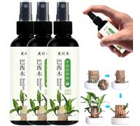 3pcs Bois et Lucky Bamboo Plant Food - Liquide for Indoor Plants - Promoue la croissance et la santé du bois brésilien, du bambou des plantes d'intérieur chanceuses