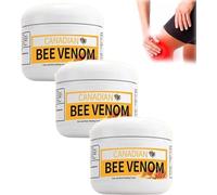 3PCS Bostore Canadian Bee Venom Alleviating Bone Pain, Cvreoz Australian Honey Bee Cream, New Zealand Bee Venom Joint Relief Cream Joint Relief Gel Pain Relief Cream