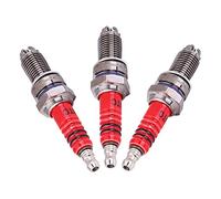 3pcs Bougie d'allumage Automatique, électrode D8TC 3 pour CG 125 150 CF250 Moto Scooter ATV Quads