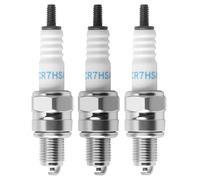 3PCS Bougie D'allumage CR7HSA/C7HSA, Bougie Remplacement Scooter Moto | CR7HSA Bougie Remplacement Pour Cyclomoteur, Bougie Moto 2 Temps, CR7HSA Pour Scooter Et Petits Moteurs Essence