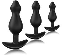 3pcs Bǚtt Ànâl Anàlé Pour Hommes Kit Portables Anạl Plụgs Bụtt Plụg Anàlé Pour Hommes Sẹx Amàl Pl'ùg Stàrter Kịt Luxe Formation Prolongée À Long Terme Ensemble Ðiḷatation G-ạ-y
