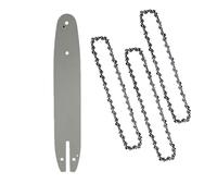 3PCS Chaîne Guide 10 Pouces 40 Maillons Pour Tronçonneuse STIHL 009 012 021 E180 MS180 MS190 MS250 HT70