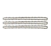 3pcs Chaînes de tronçonneuses 3/8"" 1,3 mm 52 maillons longueur de guide-chaîne 35 cm compatible avec Oregon Bosch Dollmar Hitachi