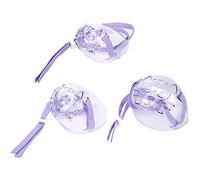 3pcs Chat Chat Museau Antibite du Couvre Bouche à Bout de Souffle de Transparent Chien Muzzleanti? Moderniser la Bouche la Couverture Chien