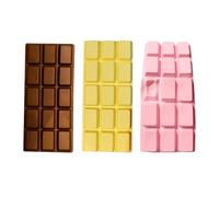 3pcs Chocolat Balles Antistress, 16x7cm, Silicone Objet Sensoriel Apaisant, Slow Rising Chocolate Toy Réaliste, Squeeze Fidget, pour Adultes, Maison, Bureau, Voyage, École