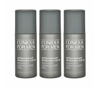 3PCS Clinique Skin Supplies Men Antiperspirant-Deodorant Roll-On 75ml # 5804_3