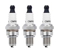 3PCS CMR6H Bougie D'Allumage, Bougies D'allumage de Remplacement Compatible avec Stihl BR600 BR500 BR550 FC70 FC90 FS90 FS100 FS110 FS90R FS100R FS100R FS110R FS130R Débroussailleuse Tondeuse