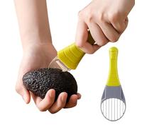3pcs Coupe-Avocat | Coupe-Avocat - Coupe-Avocat - Gadget de Cuisine Multifonction avec Prise en Main Confortable - Petite Pelle pour trancher Les Fruits et légumes