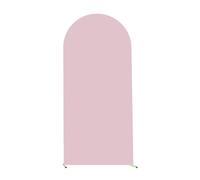 3pcs Couverture d'arc de mariage Set u moulé rond dessus épaississement 4 pieds 5 pieds 6ft Kit élastique backdrop rose