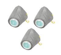 3PCS Couvre-visage de protection pour chien Masque facial réglable et respirant pour animaux de compagnie pour la défense contre la pollution par le brouillard Masque anti-poussière pour animaux de à