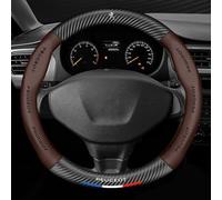 3PCS Couvre Volant Voiture pour Peugeot Expert 3 (III) V I 2016-2024,Microfibre Cuir Couvre Volant 38cm/15'' Antidérapant Respirant Couvre Protégé Volant Voiture Decoration Interieur