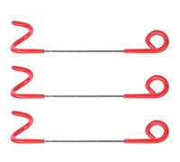 3PCS Crochet de suspension pour lampe de camping, crochet en forme de S pou | Crochet lumineux vapeur multifonction, cintre d'éclairage de camping en acier inoxydable, crochet antidérapant pour mât d