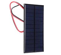 3Pcs DC 6V 1W Mini Panneau Solaire Cellule Panneau Solaire de Polysilicium avec Câble de 30 cm pour Chargeur Solaire Lumières Solaires 110 x 60mm