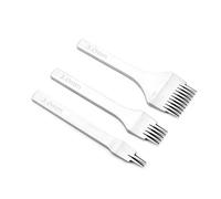 3PCS DIY Cuir Kit Outils Perforatrice Artisanat du Griffe Poinçon Prong Outil En Acier 2/5/10 Craft Laçage Coudre Ciseau Set Prong 2.7mm 3.0mm 3.38mm 3.85mm pour Artisanat(3.0mm)