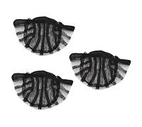 3PCS Elastic Wig Mesh Cap Nylon Nylon Breatable Couverture de Cheveux Extensible pour le Cosplay Polyvalent et l'utilisation du Maquillage