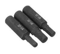 3pcs embouts de tournevis à percussion hexagonale 8mm tige hexagonale 36mm outils à main H4 H5 H6, for tournevis électrique manuel, tournevis, perceuse