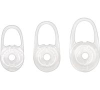 3Pcs Embouts En Silicone Pour Oreillettes Compatible Avec Plantronics Voyager Edge V3200/V3240/V3280 Casque Bluetooth Sans Fil Transparente Taille Du Mélange[CAS6213895]