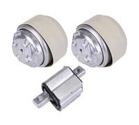 3Pcs Ensemble De Support Moteur Et De Roulement D'engrenage Emplacement D'installation Avant, Gauche, Arrière, Droite 36918, 38865, 36363 Compatible avec E W203 CLK C209 W211