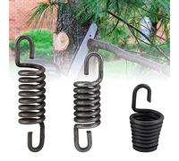 3pcs Ensemble Ressort Tampon Amortisseurs Supports de Ressort AV de Tronçonneuse Ensemble de Ressorts Chainsaw Spring Mount Mount Buffer pour Partenaire 350 351 370 371 390 420 de Remplacement