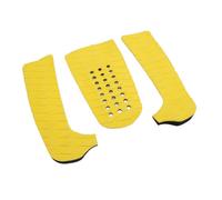 3PCS EVA Surfboard Traction Tads, Longboard Shortboard Deck Grip Tods avec Avant-Glissement pour Paddleboard, Améliorer l'efficacité et Le Contrôle de la Surf (Yellow)