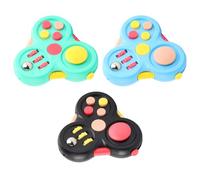 3pcs Fidget Toys Cube,Manette de Jeu Portable-Réducteur de Stress,Décompression Jouet Cube,Controller Réducteur de Stress pour Enfants Et Adultes Anti-Anxiété