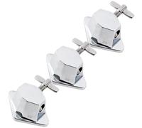 3Pcs Floor Drum Leg Bracket Mount Practical Drum Set Parts Accessories,Drum Holder Base Plate Rack Clamp,Pack of 3 Drum Kit Mount Bracket Floor Leg Clamp Holder Instrument Parts, tom mount